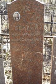 Бейлин Хаим Абрамович, Москва, Востряковское кладбище